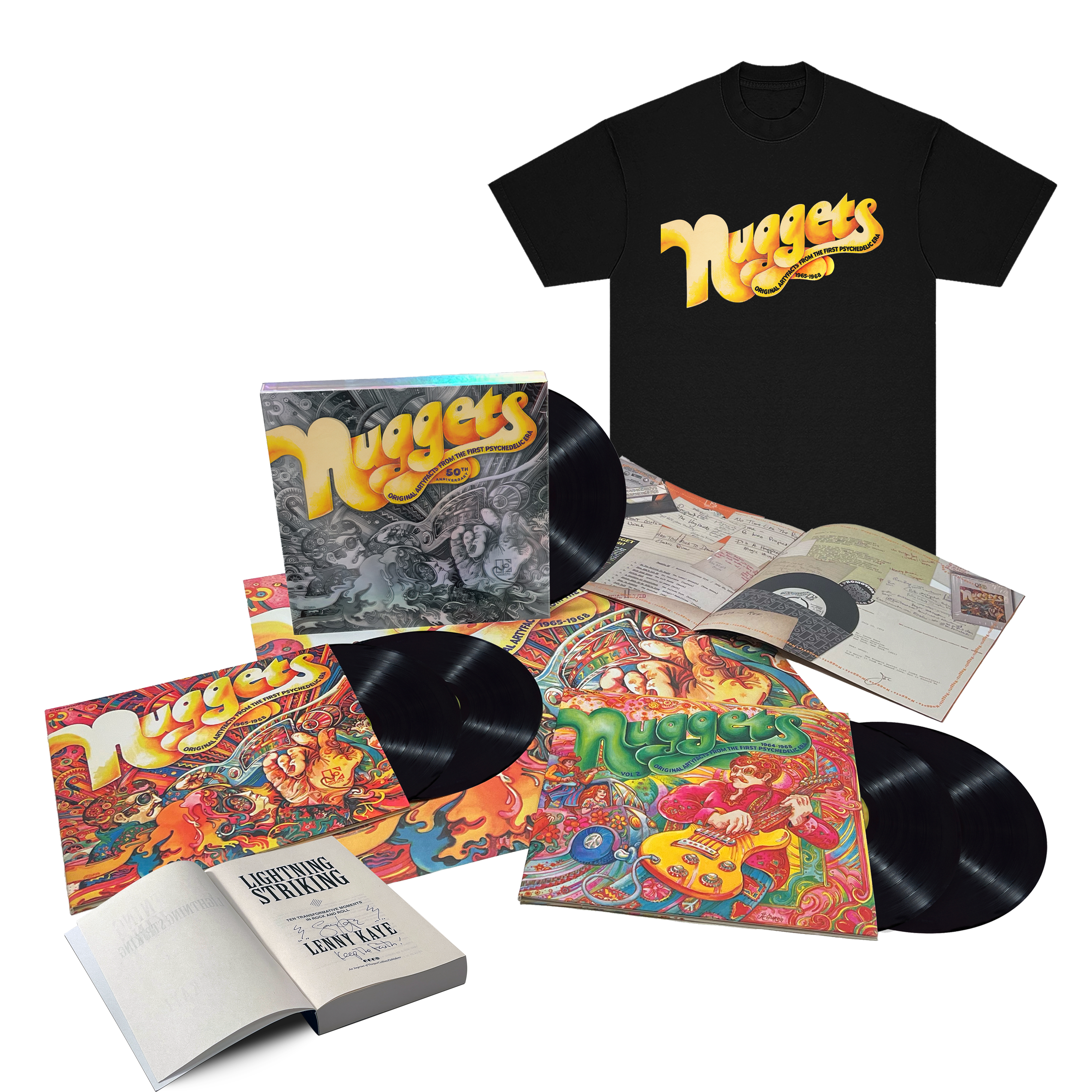 Nuggets Book & Black Tee Bundle